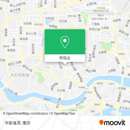 华新逸景地图