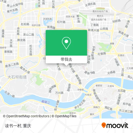 读书一村地图