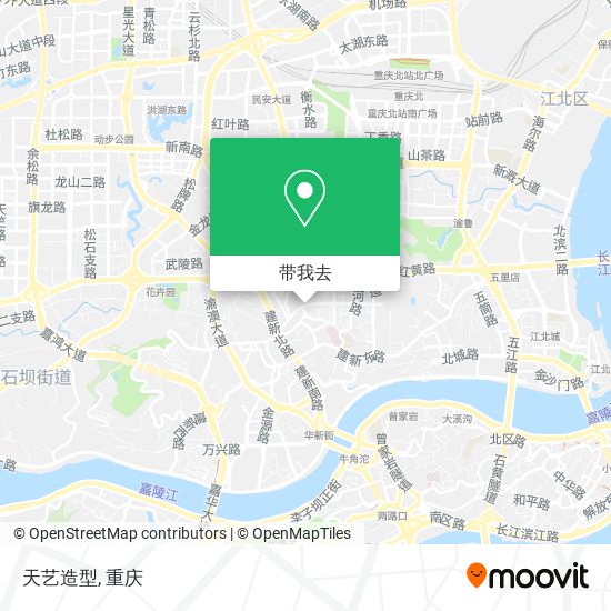 天艺造型地图