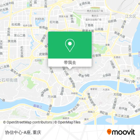 协信中心-A座地图