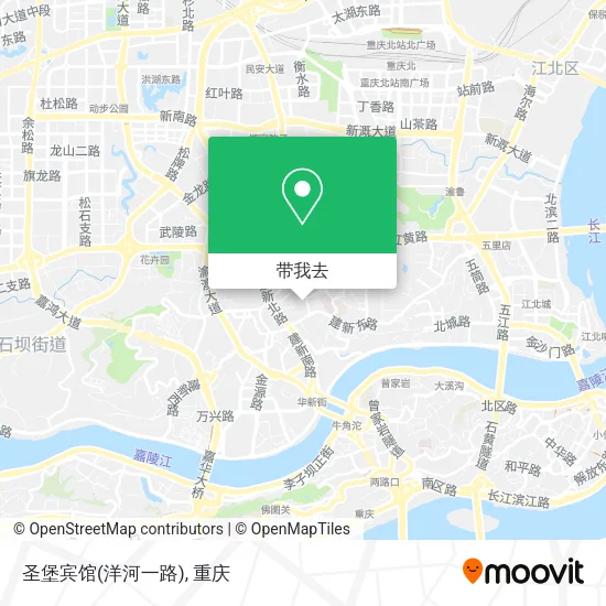 圣堡宾馆(洋河一路)地图
