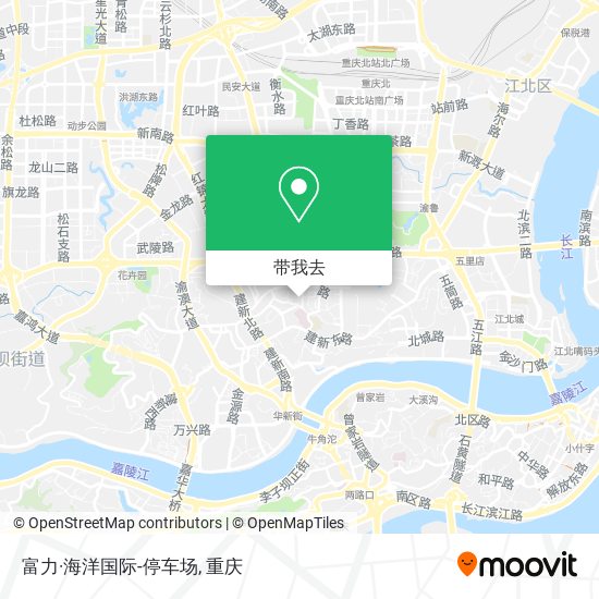 富力·海洋国际-停车场地图