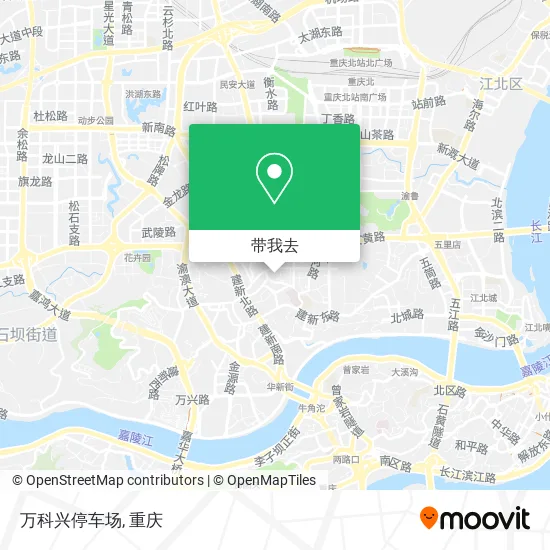 万科兴停车场地图