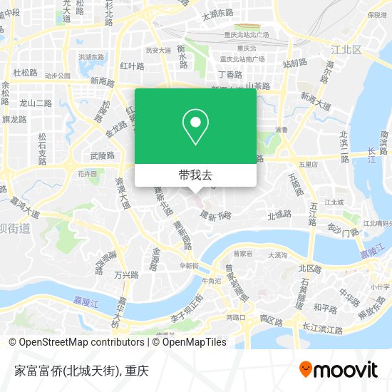 家富富侨(北城天街)地图