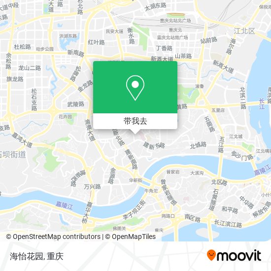 海怡花园地图