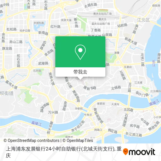 上海浦东发展银行24小时自助银行(北城天街支行)地图