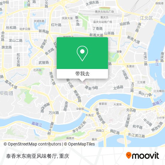 泰香米东南亚风味餐厅地图