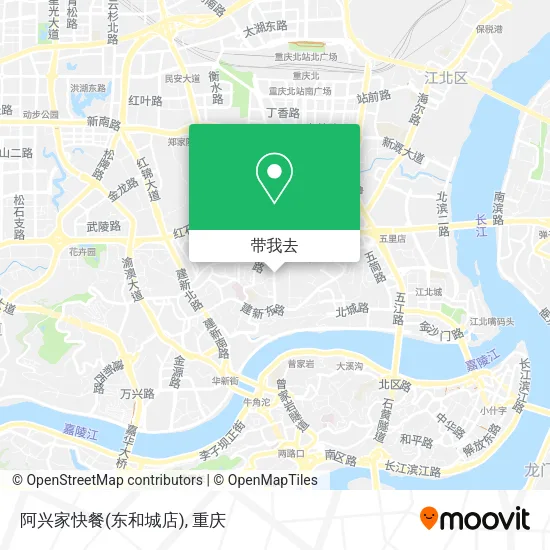 阿兴家快餐(东和城店)地图