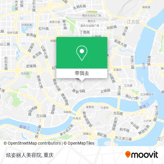 炫姿丽人美容院地图