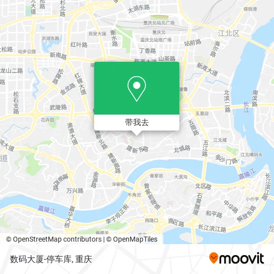 数码大厦-停车库地图