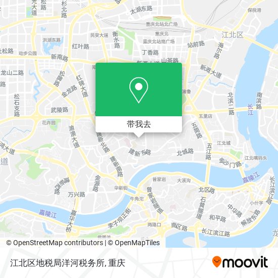江北区地税局洋河税务所地图