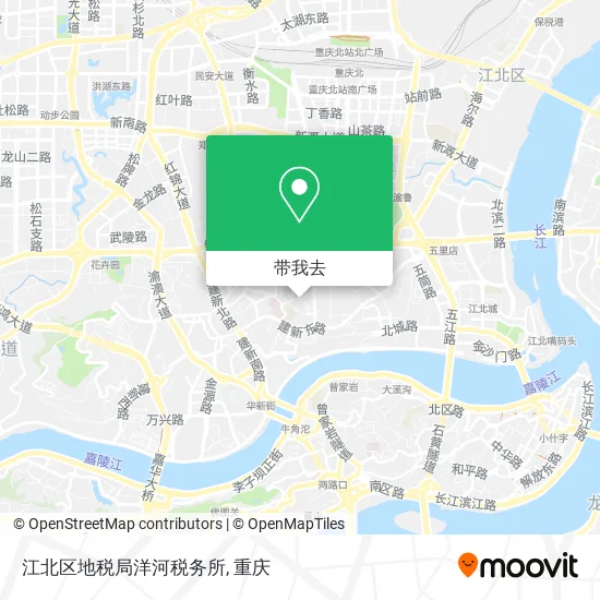 江北区地税局洋河税务所地图