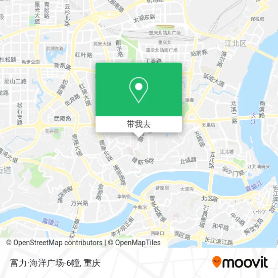富力·海洋广场-6幢地图