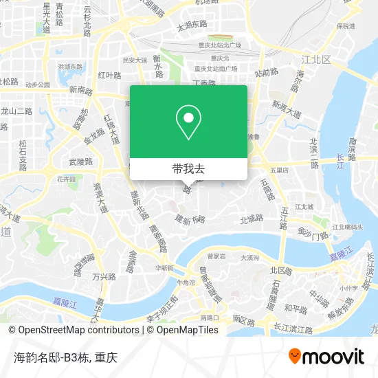 海韵名邸-B3栋地图