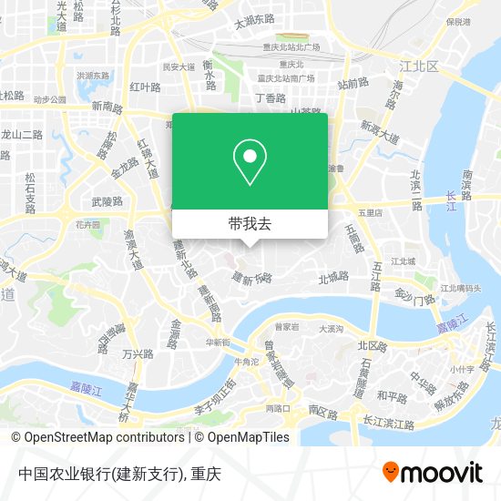 中国农业银行(建新支行)地图
