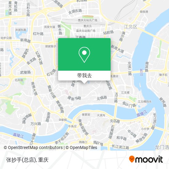 张抄手(总店)地图