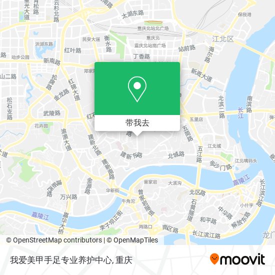 我爱美甲手足专业养护中心地图