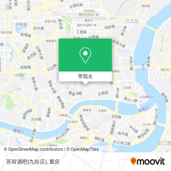 苏荷酒吧(九街店)地图