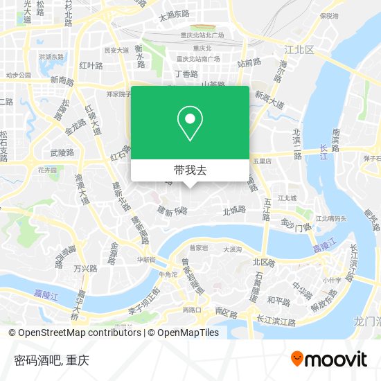 密码酒吧地图