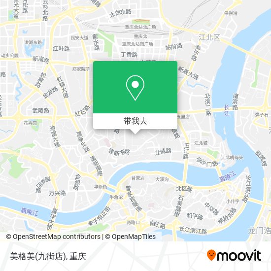 美格美(九街店)地图