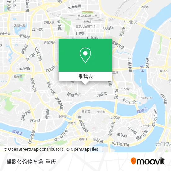 麒麟公馆停车场地图