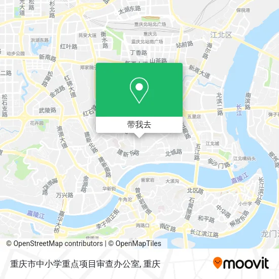 重庆市中小学重点项目审查办公室地图