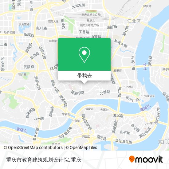 重庆市教育建筑规划设计院地图
