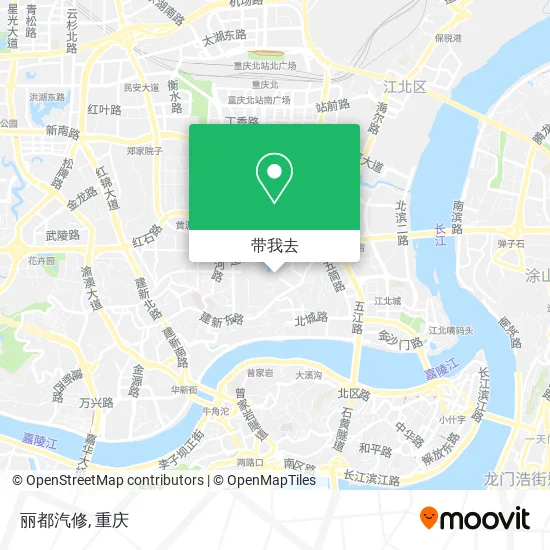 丽都汽修地图