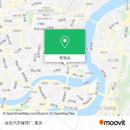 渝良汽车修理厂地图