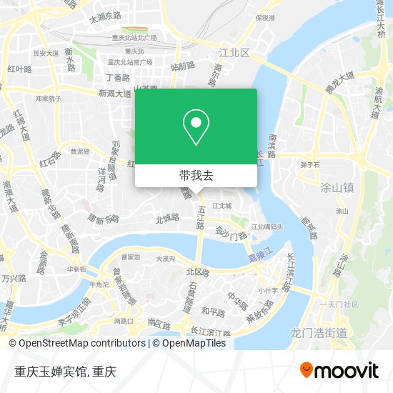 重庆玉婵宾馆地图