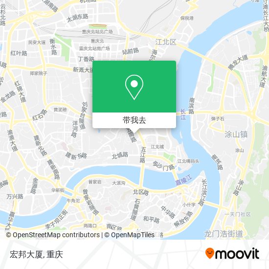 宏邦大厦地图