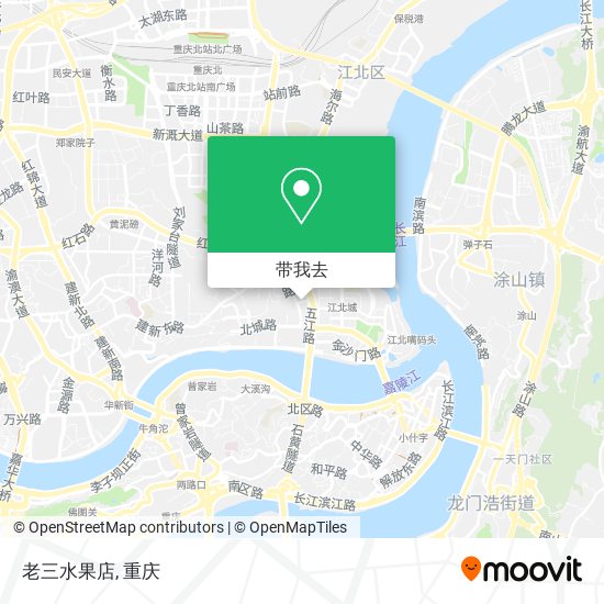 老三水果店地图