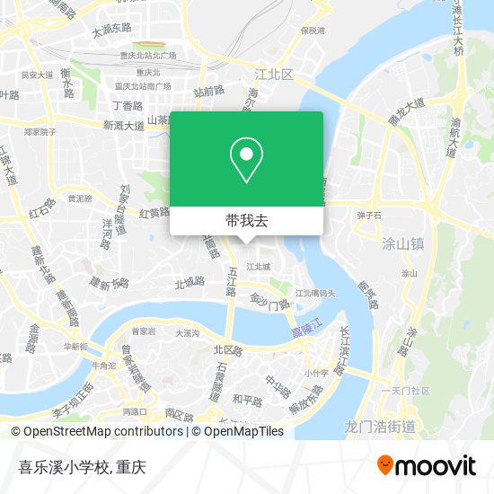 喜乐溪小学校地图