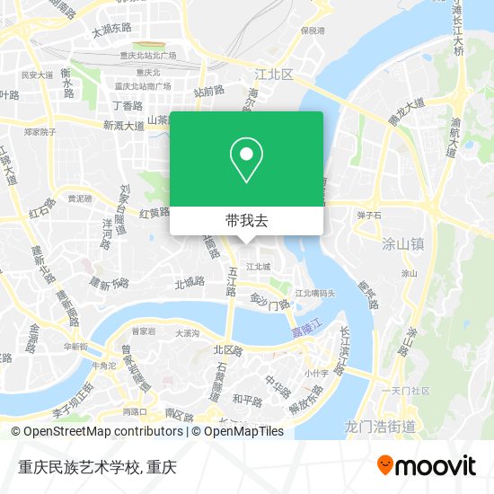 重庆民族艺术学校地图