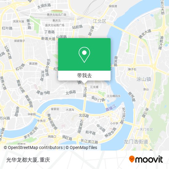 光华龙都大厦地图