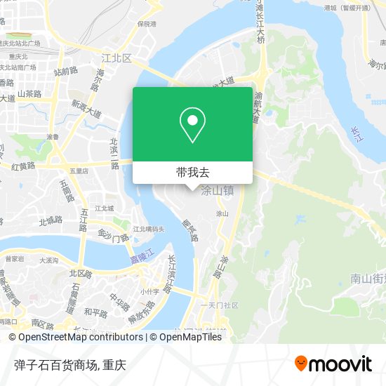 弹子石百货商场地图