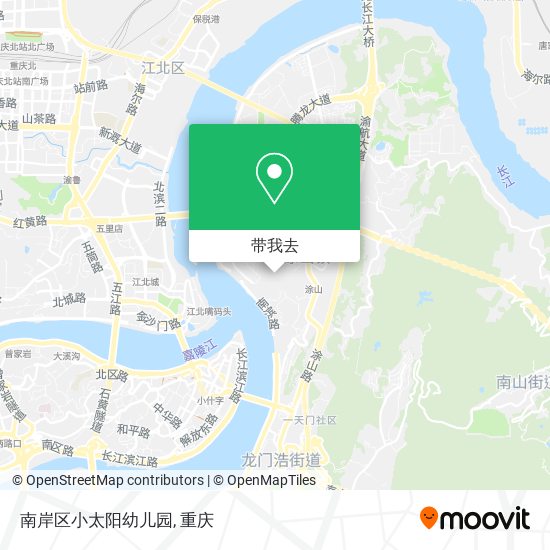 南岸区小太阳幼儿园地图