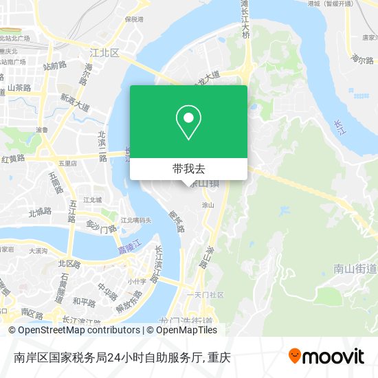 南岸区国家税务局24小时自助服务厅地图