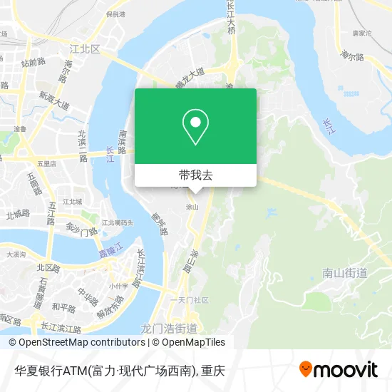 华夏银行ATM(富力·现代广场西南)地图