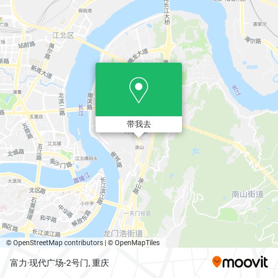 富力·现代广场-2号门地图
