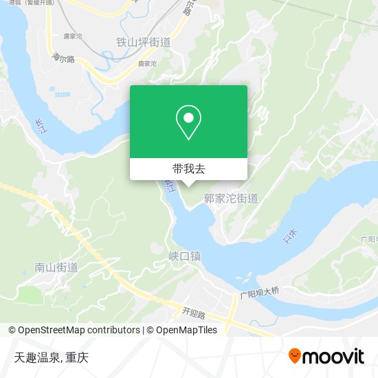 天趣温泉地图