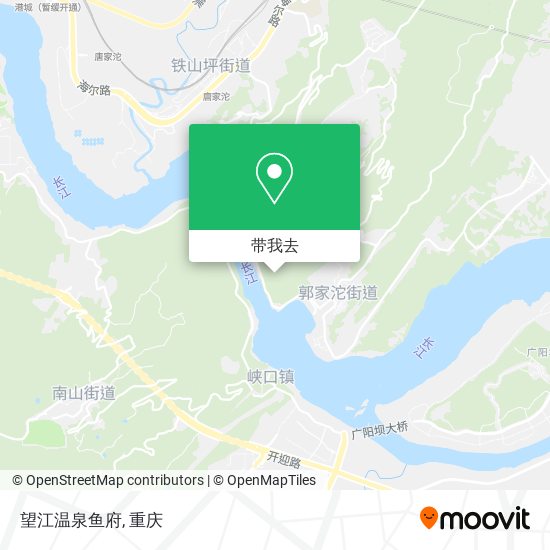 望江温泉鱼府地图