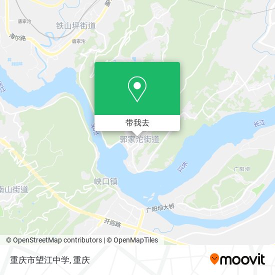 重庆市望江中学地图