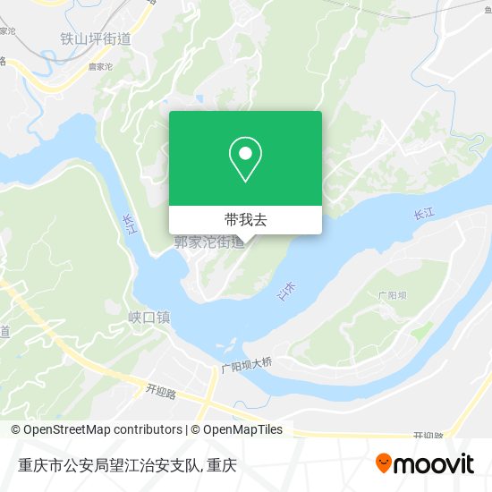 重庆市公安局望江治安支队地图