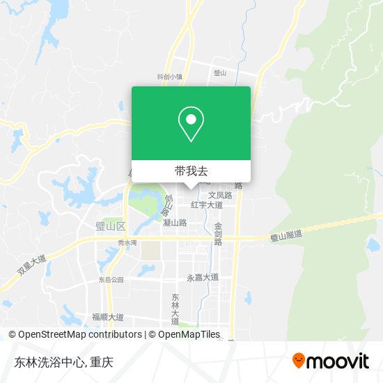 东林洗浴中心地图