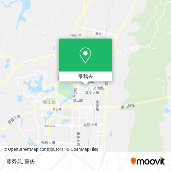 璧秀苑地图