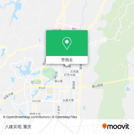 八建宾馆地图