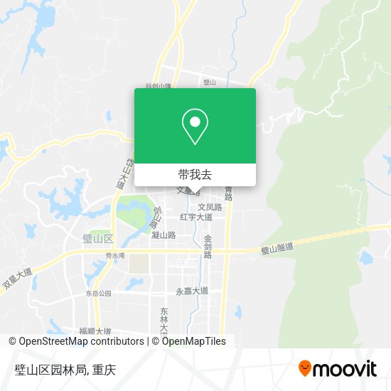璧山区园林局地图