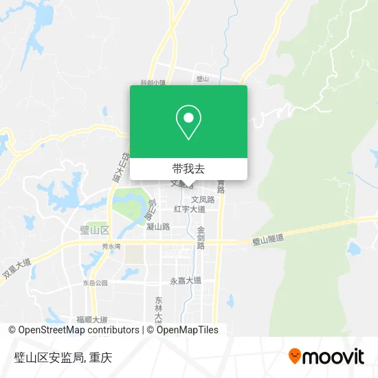 璧山区安监局地图