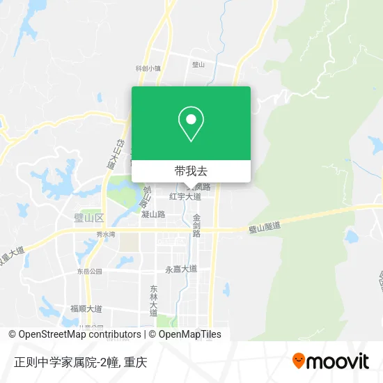 正则中学家属院-2幢地图
